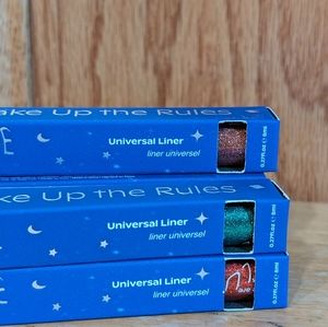 Fluide Universal Liner Glitter Sparkle Eyeliner Green or Orange or Red